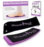 Ballet Spin Turn Board for Dance - Pirouette Board for Figure Skating - Training Equipment for Dancers - Make Your Turns, Pirouette and Balance Better - Training Practicing Tool Releve Platform