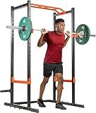 Sunny Health & Fitness Power Zone Strength Rack Power Cage - SF-XF9925, black