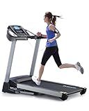BORGUSI Treadmill with 15% Auto Incline - 350 LBS Capacity, 3.5HP Electric Folding Treadmill Up to 10MPH Speed, Running Machine with 20" Wide Tread Belt & LCD Display for Home Use, Bluetooth Speaker