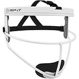 RIP-IT Original Defense Softball Face Mask | Lightweight Protective Softball Fielder's Mask | Youth | White