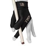 TAOM Midas Billiard Pool CUE Glove - for Left or Right Hand (Medium, Left)