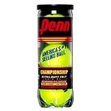 Penn Championship Tennis Balls - Extra Duty Felt Pressurized - 3 Balls (Pack of 4)