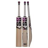 SS Gladiator Kashmir Willow Leather Ball Cricket Bat, Exclusive Cricket Bat for Adult Full Size with Full Protection Cover