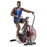 Sunny Health & Fitness Smart Fan Bike for Home Gym, Full Body HIIT & Interval Cardio Training with Air Resistance, Customizable Performance Monitor & Free SunnyFit App Connectivity – SF-B223018