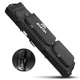 OutdoorMaster Update Expandable Padded Ski Bag Snowboard Bag with Wheels, Ski/Snowboard Travel Bag with Water-Resistant Lining Pockets and Removable Shoulder Straps