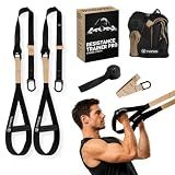 THYSOL Suspension Resistance Trainer PRO Suspension Straps with Door Anchor