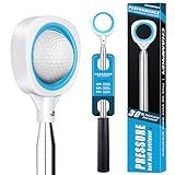 CHAMPKEY Pressure Golf Ball Retriever Performance Version - Thicken Stainless Steel Shaft with Rubber Grip Golf Retriever - Available in 9Ft / 12Ft / 14.5Ft / 16.3Ft