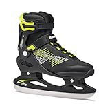Bladerunner Ice by Rollerblade Igniter Men's Adult Ice Skates, Black and Lime