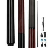 Cesrriv Sport Carbon Fiber 3-Piece Jump Break Cue Stick Purpleheart Rear