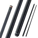 KONLLEN Carbon Fiber Break Cue Professional Pool Stick 58-inch Powerful and Precise Break Shaft Pool Stick with 13.0mm Tip