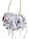 Turbo Standard Water Polo Cap Set with 3 Numbers (White)