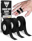 Finger Tape Sports Extra Strong Adhesive, 3 Rolls Athletic Tape for Fingers, Skin-Friendly Sports Tape, Tape for Weight Lifting, Volleyball Finger Tape, Boulder, Climbing, Basketball, Finger Tape BJJ