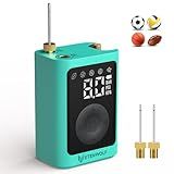 ETENWOLF Electric Ball Pump Inflation & Deflation 2-17 PSI, 2600mAh Basketball Pump with Precise Pressure Gauge, Rechargeable Air Pump for Balls, Soccer Ball Air Pump