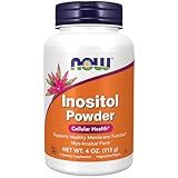 NOW Foods Supplements, Inositol Powder, Neurotransmitter Signaling*, Cellular Health*, 4-Ounce
