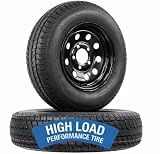 eCustomrim 2-Pack Trailer Tire Rim Assembly ST175/80D13 Load Range C
