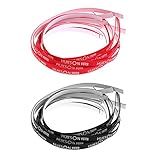 Dovewill 20 Pieces Table Tennis Paddle Pong Racket Edge Tape Bat Side Tape Sponge Protector