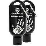 EVMT Brands Liquid Chalk, Mess Free Gym Chalk for Weightlifting, Gymnastics, Rock Climbing, Dancing. Sweat Resistant and Long Lasting for Stronger Grip. Package May Vary.