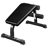 Valor Fitness Decline Sit Up Bench for Abs, Crunches, and Core Workouts
