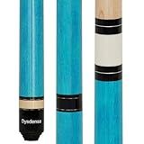 Dysdensa 3-Piece Heavy Jump Break Cue Stick 24-25 oz, Canadian Maple Wood 14mm Crystal Tip for Jumping or Breaking