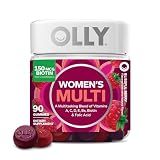 OLLY Women's Multivitamin, Supports Overall Wellness,* Biotin - 90 Count