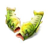 Unisex Fish Slippers, Bass Sandals, Animal Fish Slippers