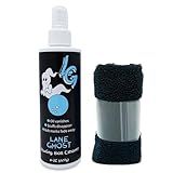 Lane Ghost Bowling Ball Cleaner Spray - USBC Approved - Oil, Scuff, and Belt Mark Cleaner - Restores Tack and Prolongs Lifespan of Ball