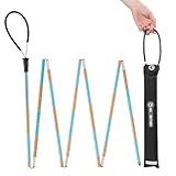 G2 GO2GEHTER 7075 Aluminum Alloy 270cm Backcountry Avalanche Rescue Probe with Storage Bag, Folding Design, Easy to Storage and Carry (Orange&Blue)