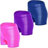 iLover Girls' Sparkle Glitter Shorts Dance and Tumbling Athletic Gymnastics Shorts Bottoms 12-13 Years