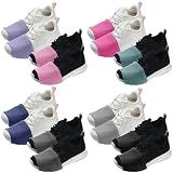 Haysandy 8 Pairs Dance Shoe Covers, M, Multicolor
