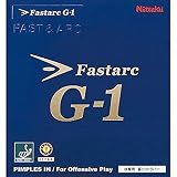 Nittaku NR8702 Table Tennis Rubber Fastark G-1 Soft Back Tension Red Extra Thick