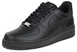 Nike Air Force 1 '07 Basketball Shoe ,Black,11 Men US