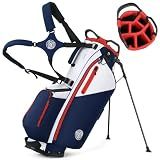 Sturdum Lightweight 7 Way Golf Stand Bag for Men Women, Upgrade Base