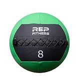 REP Weighted Slam Balls for Home Gym Fitness | 8 lb Soft Textured Medicine Ball Sizes | Heavy Sand-Filled Workout Weights for Strength, Core Training, Crossfit, Conditioning & Slam Ball Exercises