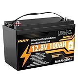 12V 100Ah LiFePO4 Lithium Battery Group 31 Deep Cycle for RV Trolling Motor