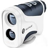 PEAKPULSE Golf Rangefinder for Golf Range Finder Distance Finder with Slope Mode, Flag Pole Locking Vibration︱Fast Focus System