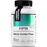 Nature's Pure Blend Nitric Oxide Supplements for Men – L-Arginine L-Citrulline – Heart Support & Flow Circulation Booster – 1500MG L Arginine and L Citrulline, Preworkout, Bodybuilding