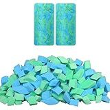 BBGDIPG Bean Bag Filler, 10 Pounds Comfortable and Soft Shredded Memory Foam Filling Without Gel, Premium Random Colors BeanBag Stuffing for Various Pillows/Punching Bag/Couch Cushions/Pouf/Dog Bed