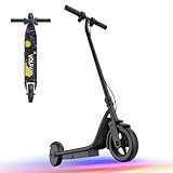 VOLPAM Electric Scooter with 8.5"/10" Solid Tire, 350W/500W Powerful Motor & 19/22 MPH Top Speed, 16-28 Miles Long Range, Folding E Scooter Choice