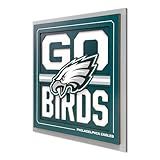 YouTheFan NFL Philadelphia Eagles Slogan Series 3D Wall Art