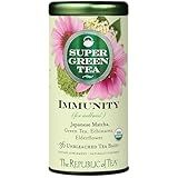 The Republic of Tea Organic Immunity Supergreen Tea, 36 Count