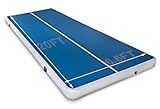 ERfairdeal Air Gymnastics Track Mat 20FTx6.6FTx8 inches Thickness Gymnastics Tumbling Air Mat Inflatable Tumble Track with Electric Air Pump for Gym/Training/Yoga/Home use/Exercise/Cheerleading/Water