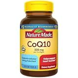 Nature Made CoQ10 300mg per 3 Softgels, Heart Health Support, 120 Softgels