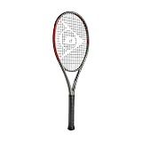 Dunlop Sports CX Team 265 Pre-Strung Tennis Racket, 1/4 Grip, Red/Gray