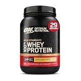 Optimum Nutrition Gold Standard Whey Protein, French Vanilla Crème, 2 LB