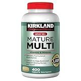Kirkland Signature Adults 50+ Mature Multi, 400 Tablets 1