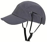 Summer Surf-Baseball-Cap-UV-Protection Cycling Cap with Chin-Straps Unisex