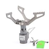 BRS Outdoor BRS-3000T Ultra-Light Titanium Alloy Miniature Portable Picnic Camping Gas Cooking Stove Portable Ultralight Burner 25gram