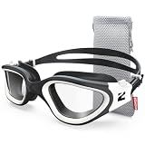 ZIONOR Swim Goggles, G1 SE Swimming Goggles Anti-Fog for Adult Men Women