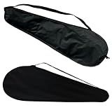 SquEqu Badminton Racquet Bag with Shoulder Strap Lightweight Badminton Racquets Cover Protective Carry Case Carrying Bag Protector Organizer for Badminton Rackets Set Birdies Shuttlecocks