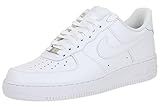 Nike Men's Air Force 1 '07 Basketball Shoe, White/Black, 9